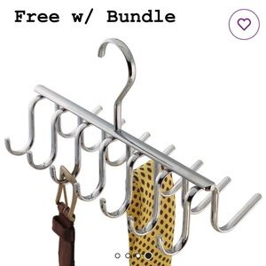💗 free with any bundle! 🌟 tie / belt / scarf hanger organizer
